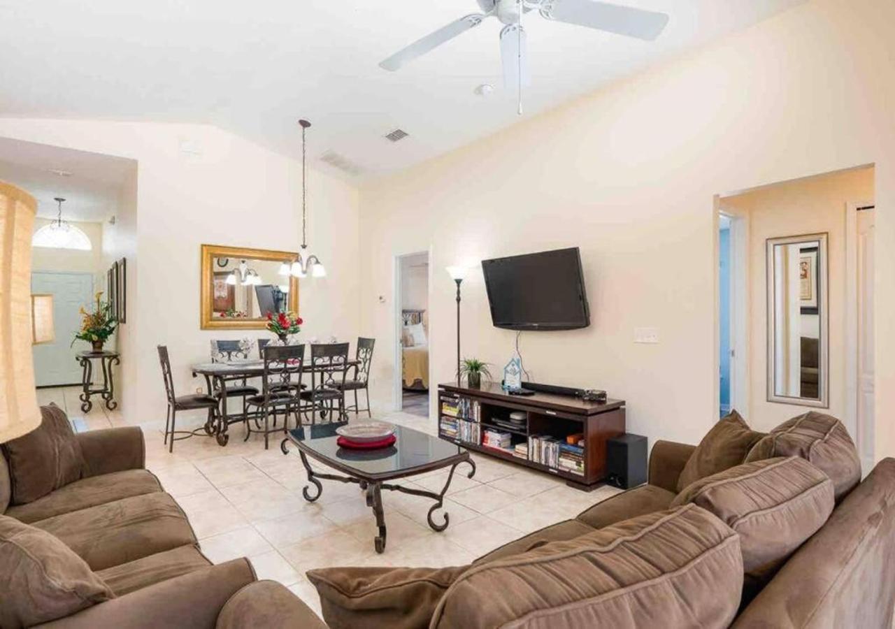 5 Bedroom, 7 Bed , 3 Bathroom Midterm Rental Home With Pool And Game Room, Near Disney Davenport Exterior foto